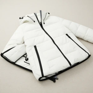 Apreskı Coat Beyaz Kadın Mont