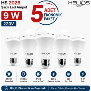 Şarjlı LED Ampul