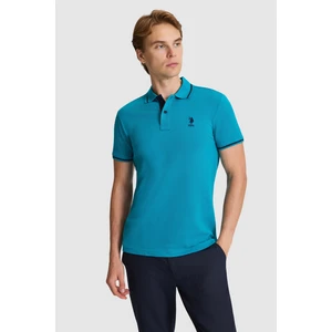 U.s. Polo Assn. Erkek Petrol Tişört Basic 50326975-VR102