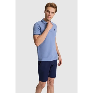 U.s. Polo Assn. Erkek Indigo Tişört Basic 50326975-VR028
