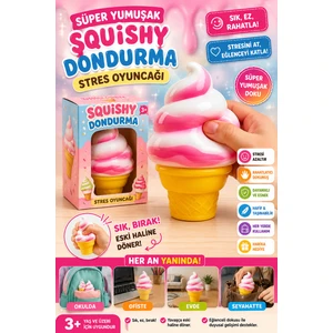 Nice-Sicle Super Soft Dondurma Squishy Oyuncak