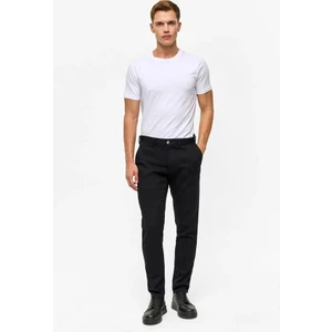Siyah Slim Casual Pantolon