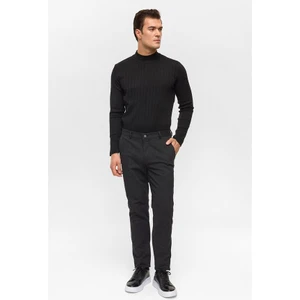 Siyah Regular Casual Pantolon