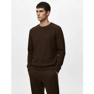 Regular Fit Uzun Kollu Bisiklet Yaka Basic Sweatshirt