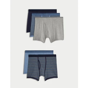 Marks & Spencer Saf Pamuklu 5'li Trunk Seti