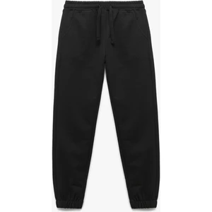 Beli Lastikli Cepli Basic Jogger Eşofman Altı
