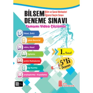 1. Sınıf Bilsem 5'Li Deneme Sınavı