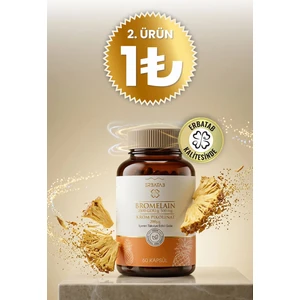Bromelain & Krom Pikolinat 60 Kapsül 2 in 1