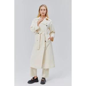 Kadın Oversize Kuşaklı Trençkot