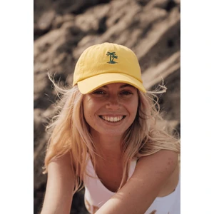 Anıston Sarı Baseball Cap Nakışlı - Unisex Şapka
