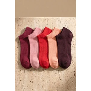 Katia & Bony Unisex 5'li Basic Step Çorap Pembe Mix