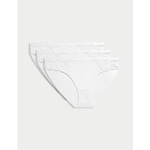 Marks & Spencer 3'lü Amelia Dantelli Bikini Külot Seti