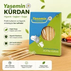 Kürdan Jelatinli 500 Adet