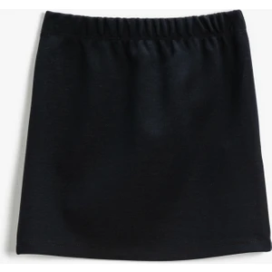 Beli Lastikli Basic Etek