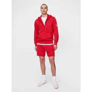 Erkek Kırmızı VintageSoft Gap Logo Sweat Şort