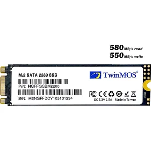 TwinMOS Internal 256GB M.2 2280 SATA3 SSD