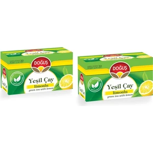 Yeşil Çay Limonlu 20 li x 2 Adet