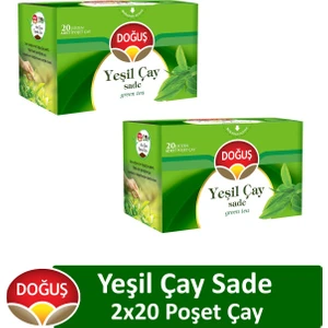 Yeşil Çay Sade 20'li X 2 Adet