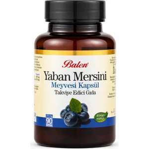 Yaban Mersini Meyvesi Kapsül