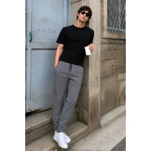 Kumaş Paraşüt Füme Basic Erkek Pantolon 6513