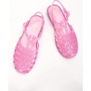 Medussa Simli Pembe Bayan Sandelet
