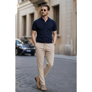 Bej Regular Fit Erkek Pantolon E6572