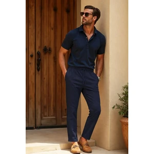 Lacivert Regular Fit Erkek Pantolon E6572