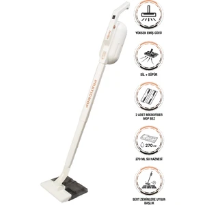 Praticmop P 1400 Elektrikli Süpürge Krem