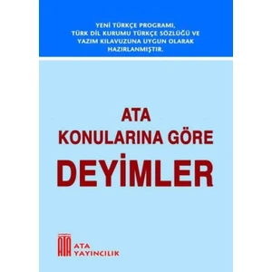 Ata Yayıncılık Konularına Göre Deyimler