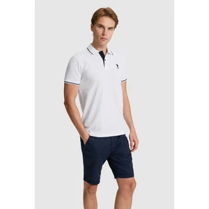 U.s. Polo Assn. Erkek Beyaz Tişört Basic 50326975-VR013