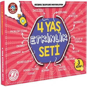 Çocuk Akademi 4 Yaş Etkinlik Seti