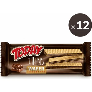 Today Thins Gofret Çikolatalı 65 Gr. (12 Adet)
