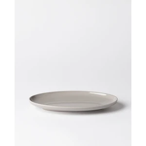 Madame Coco Aurea Kayık Tabak - Gri - 25 cm