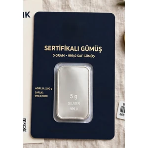 5 Gram Gümüş Sıkke