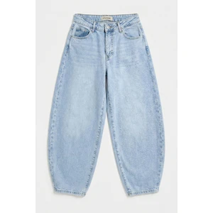 It's Basic Kadın Ice 4s6-3 Mega Balon Fit %100 Koton Denim Jean