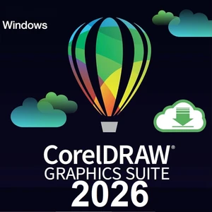 CorelDRAW Graphics Suite/Technical Suite 2026 (Windows/Mac) - 1 Cihaz  Süresiz Dijital Kod