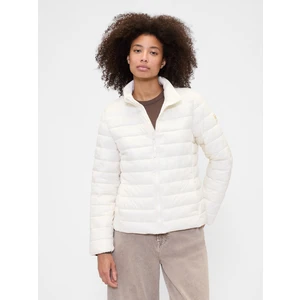 Kadın Beyaz ColdControl Puffer Şişme Mont