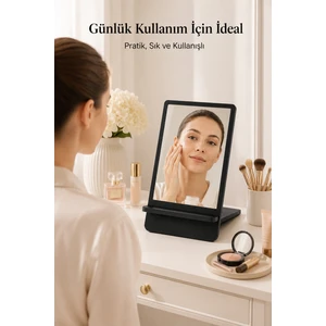 Hediye Express Masa Makyaj Aynası (Siyah)
