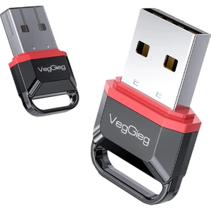 Veggieg UB502 Bluetooth 5.0 Adaptör Mini USB Dongle