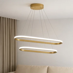 Elipso 2'li LED Sarkıt Avize
