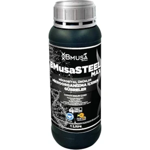 BMusa Steelmax 1lt Mikrobiyal Gübre