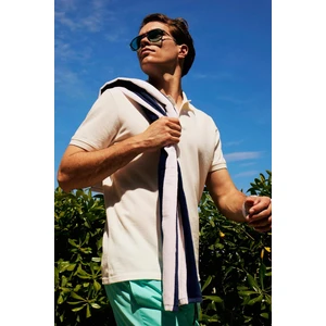 %100 Pamuk Regular Fit Polo Tişört E9504AX26SP