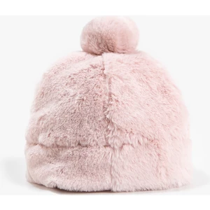 Ponponlu Peluş Şapka
