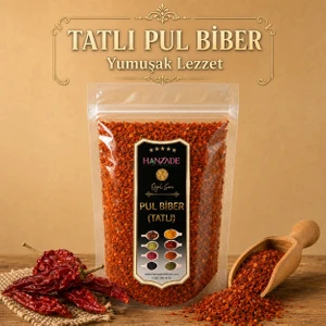 Hanzade Bitkisel Tatlı Pul Biber 100 gr