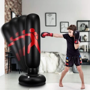 Denimstar Şişme Boks Torbası 160 cm Karate Desen