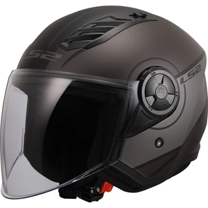 Ls2 Aırflow 2 Cover Mat Siyah-Gri Kask
