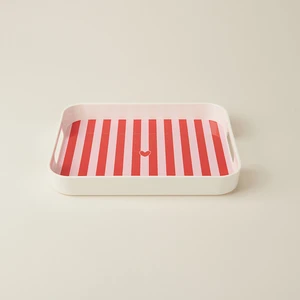 Kitchen Rosa Dikdörtgen Tepsi - Renkli - 32X26 cm