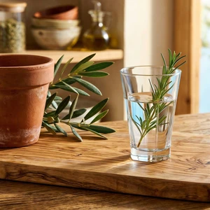 Truva Cam Kahve Yanı Su Bardağı 6 Kişilik 100 ml (Likör/Şerbet Bardağı )