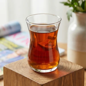 Klasik Cam Çay Bardağı 6 Kişilik 115 ml