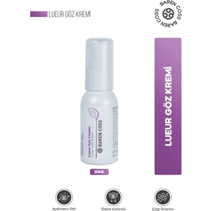 Baren Coss Lueur Göz Kremi 30 ml Koyu Halka Karşıtı Aydınlatıcı ve Nemlendirici Formül